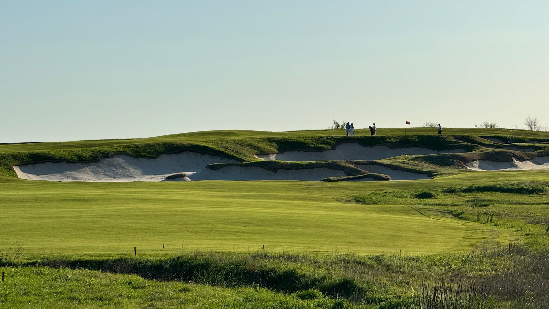 Luxury golf course