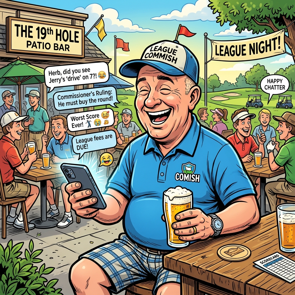League Commissioner at the 19th Hole